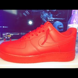 This is a red af1 in good condition